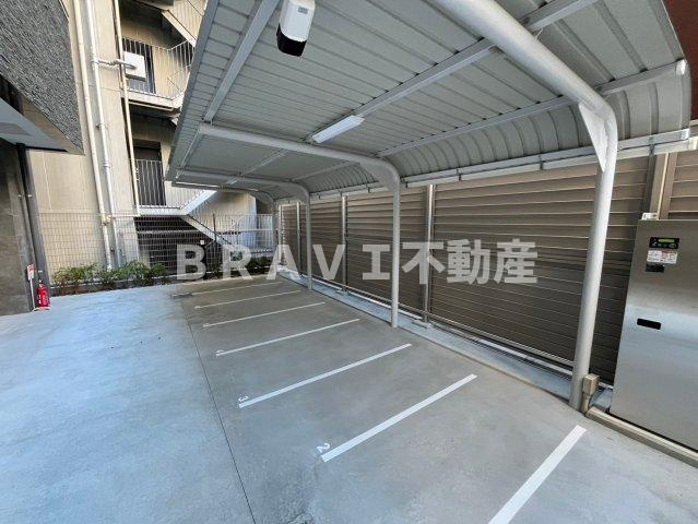 アドバンス大阪城ベレッツァのその他共用部分|【アドバンス大阪城ベレッツァ】バイク置き場です