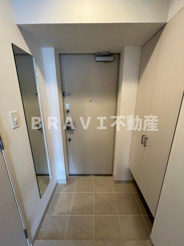 アドバンス大阪城ベレッツァの玄関|【アドバンス大阪城ベレッツァ】きれいな玄関です