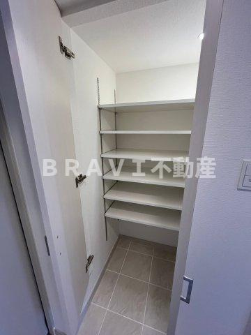 アドバンス大阪城ベレッツァの玄関|【アドバンス大阪城ベレッツァ】シンプルで使いやすい玄関です