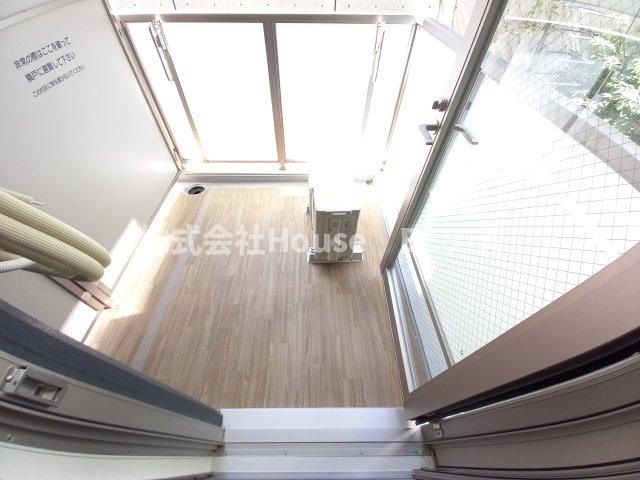 エスリード神戸三宮ヒルズのバルコニー