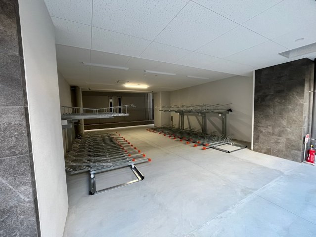 アドバンス大阪城ベレッツァのその他共用部分|【アドバンス大阪城ベレッツァ】駐輪場です