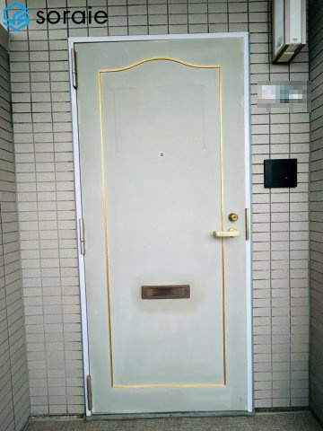 ユアコート武蔵藤沢の玄関