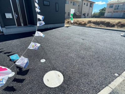 【駐車場】 | 匝瑳市飯倉台第2-1号棟 | 【祝！上棟！】ご見学はお気軽に0476-37-3888までお問合せ下さい！■住宅ローンのご相談は無料ですので、お気軽にご相談下さい！