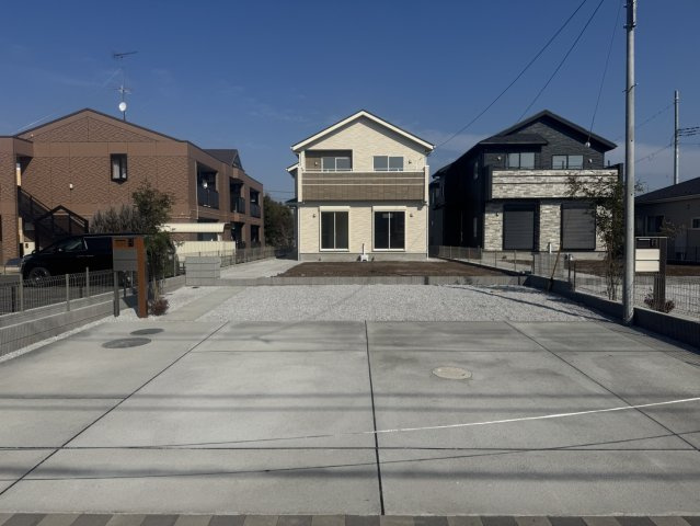 行田市長野　の外観|４号棟現地外観（2025年01月24日）撮影