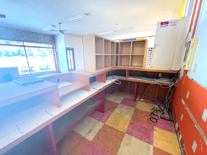 売店舗　菊川市西方の受付