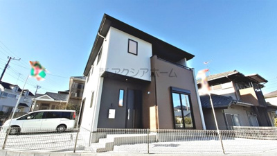 【外観】 | 入間市大字小谷田・全1棟　新築一戸建　～可変性のある間取り～ | 室内のご見学も可能です。ご希望の際は事前のご予約がスムーズです。お電話にてお問合せ下さい。