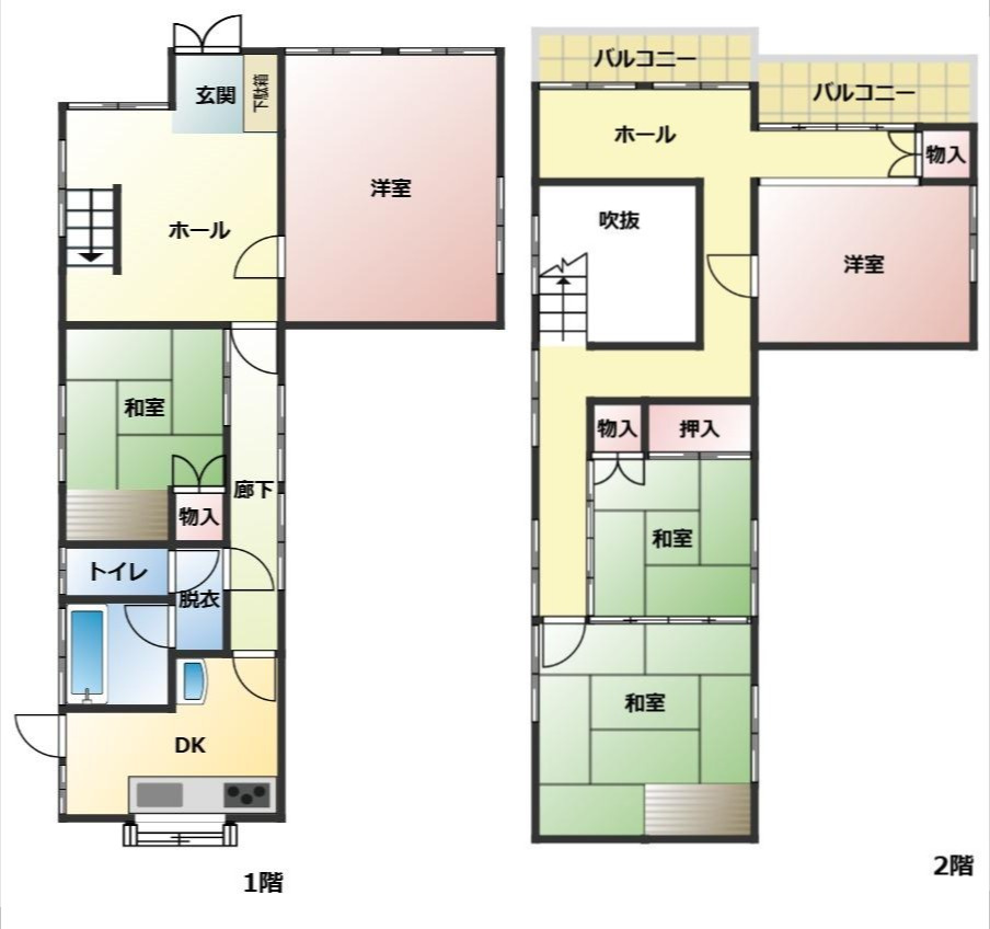 【間取り】の画像