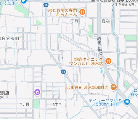 東山ハイツの地図