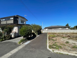 【前面道路含む現地写真】 | 福島市北沢又馬除　売地（Z）
