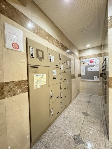 エクセレント三越前のその他共用部分|メールボックスコーナー・宅配ボックスも完備