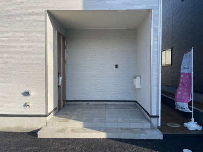 【エントランス】 | 匝瑳市飯倉台第2-2号棟 | 【祝！上棟！】ご見学はお気軽に0476-37-3888までお問合せ下さい！■住宅ローンのご相談は無料ですので、お気軽にご相談下さい！