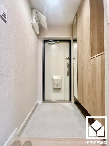 ユニライフ宇治Ⅲの玄関