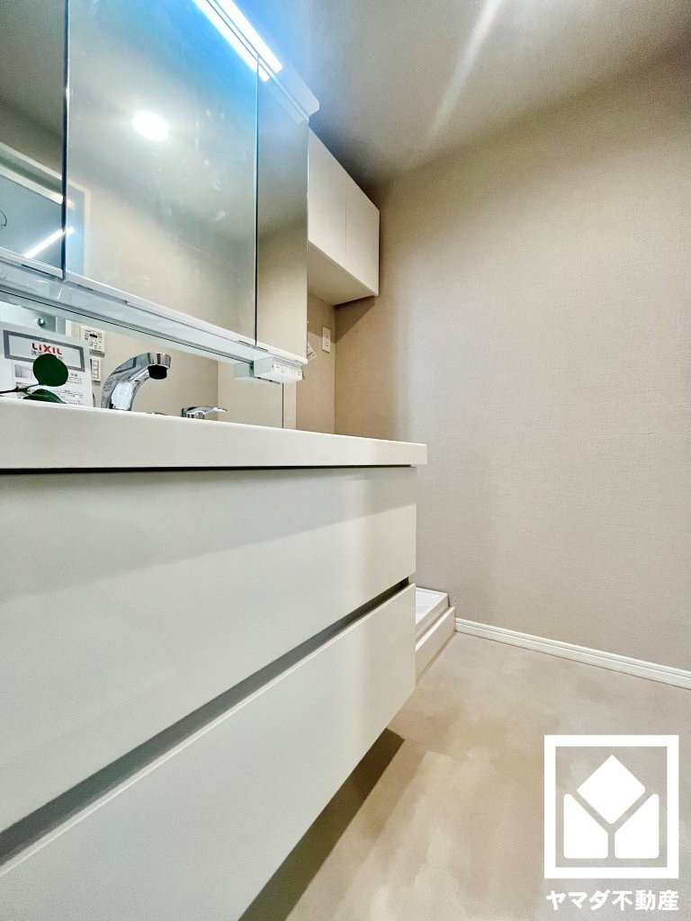 ユニライフ宇治Ⅲの洗面所