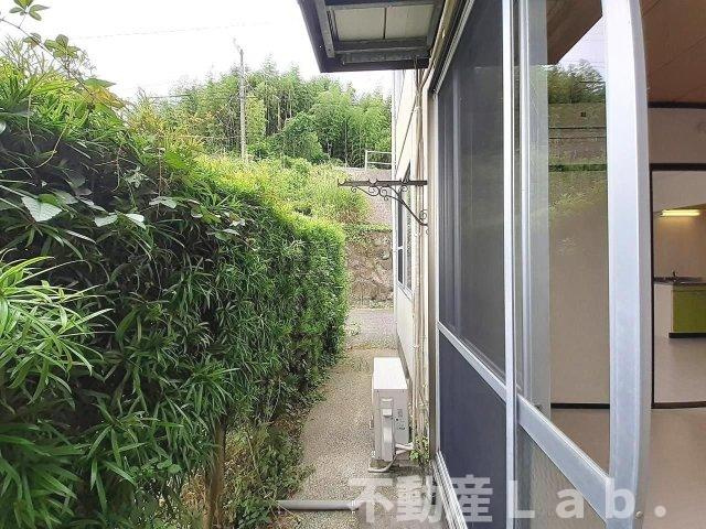 コーポ十五社のバルコニー