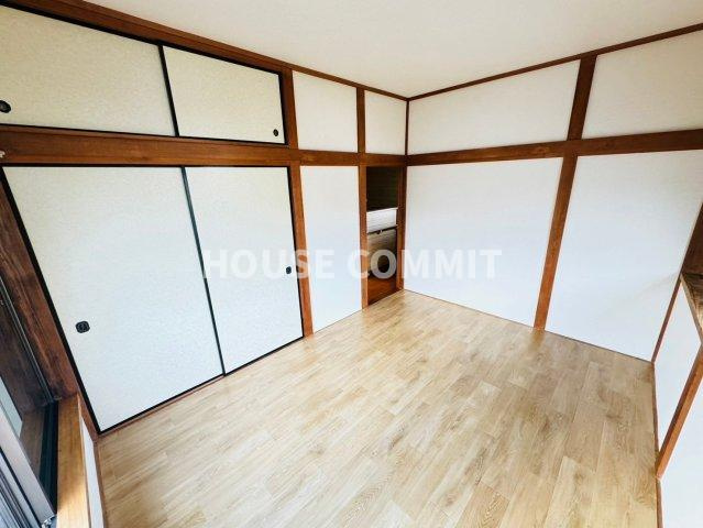 富里市大和　中古戸建の洋室|全居室　壁・床・天井 クロス貼替