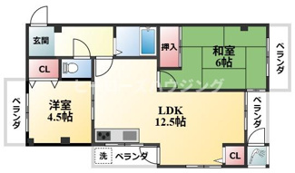 【間取り】 | グランベガ緑地公園