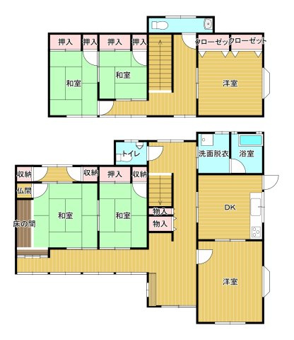【間取り】 | 周防大島町小松開作
