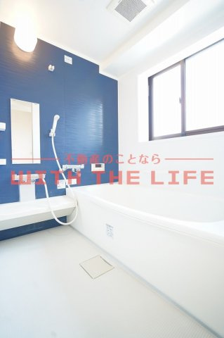 グランクリュ山川【キャッシュバック対象物件】の浴室|コンパクトで使いやすいお風呂です