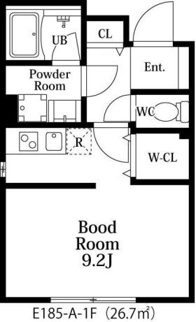 PARKSIDE RESIDENCE GYOTOKU の間取り
