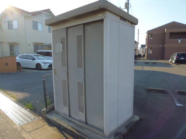 倉敷市中畝９丁目のアパートのその他共用部分|敷地内ゴミステーション
