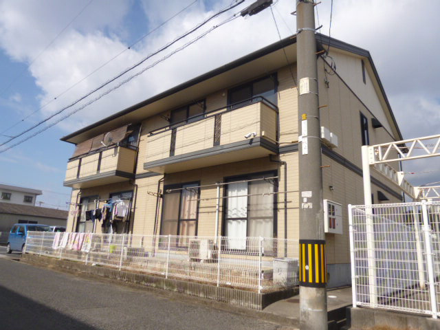 倉敷市児島下の町９丁目のアパートの外観