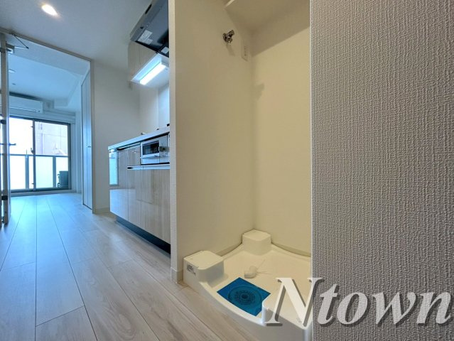 【設備】 | アドバンス名古屋ブランシュ | 洗濯機置き場です。