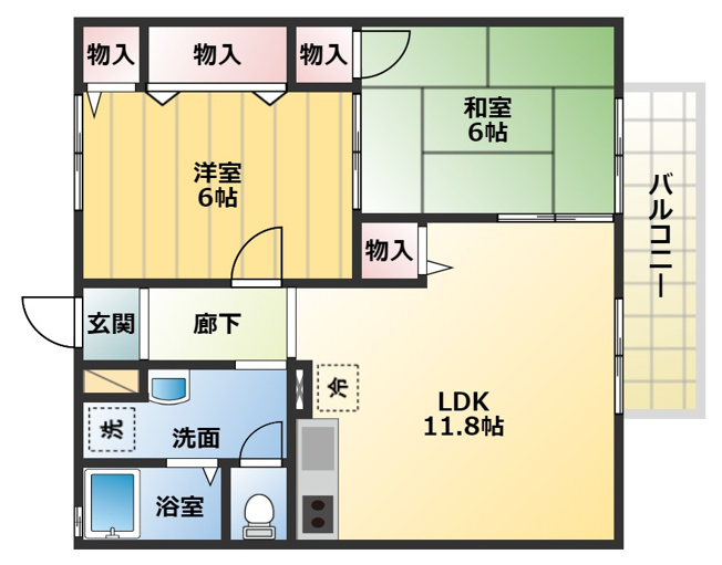 【間取り】 | コンフォール