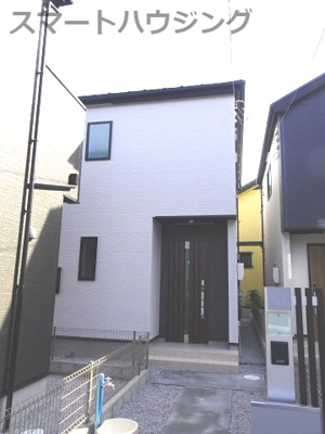 【外観】 | 新築　京王相模原線　JR横浜線　相模線　橋本駅　二本松3 | 土地121.92㎡　建物96.87㎡　3LDK　価格3280万円