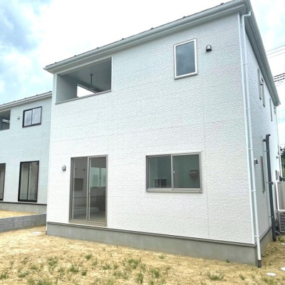 【外観】 | 匝瑳市飯倉台第2-3号棟 | 【祝！上棟！】ご見学はお気軽に0476-37-3888までお問合せ下さい！■住宅ローンのご相談は無料ですので、お気軽にご相談下さい！