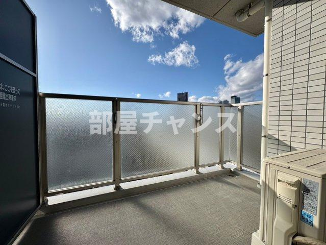 プレサンス大須観音のバルコニー