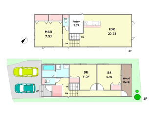 宝塚市紅葉ガ丘新築一戸建ての間取り