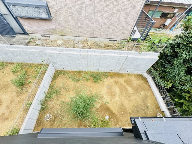 松戸市二ツ木新築戸建【幸谷小学校：9分】の展望|バルコニーより南側眺望