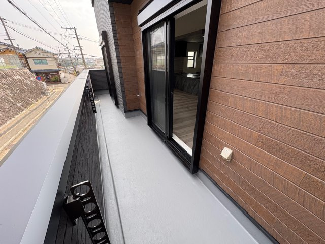 神戸市北区鈴蘭台南町3丁目新築戸建のバルコニー