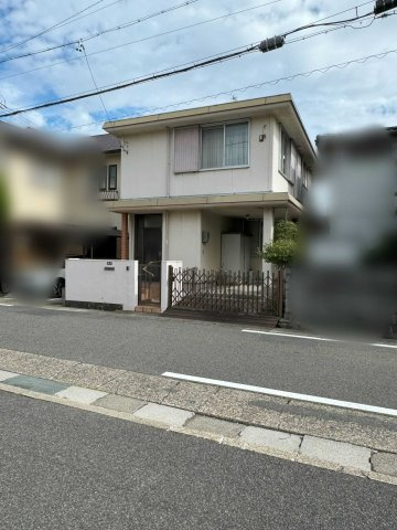 守山区茶臼前土地の前面道路含む現地写真
