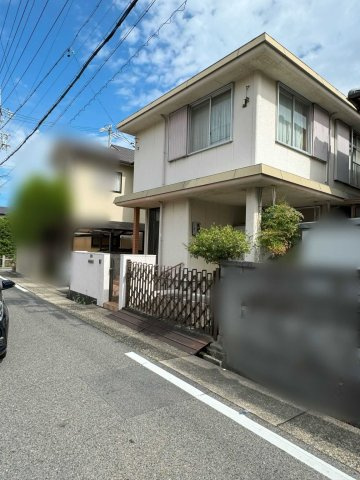 守山区茶臼前土地の前面道路含む現地写真