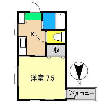 マンションアーバンの間取り