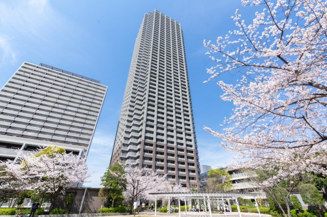 晴海アイランドトリトンスクエアビュータワーの外観