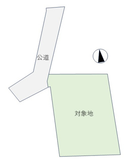 【土地図】 | 京都府福知山市字前田　住宅用地1号地
