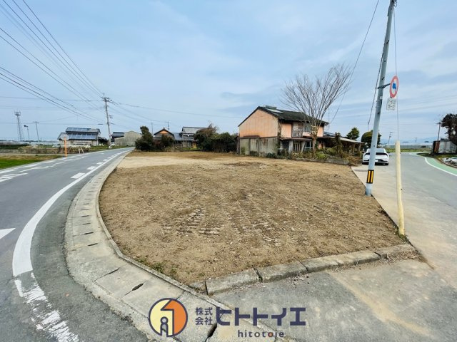 八女市緒玉　売地の外観