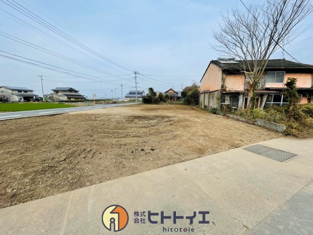 八女市緒玉　売地の外観