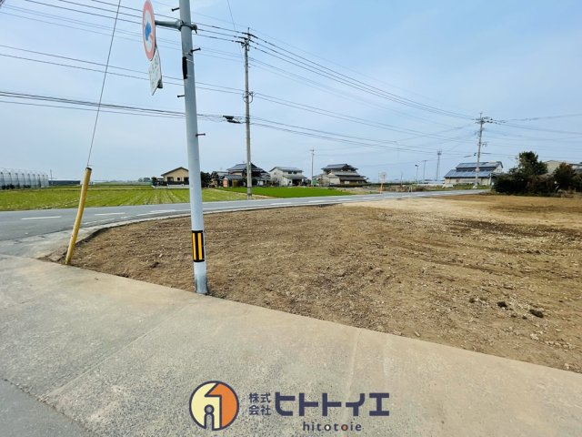 八女市緒玉　売地の外観