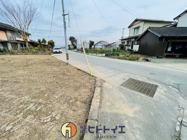 八女市緒玉　売地の周辺