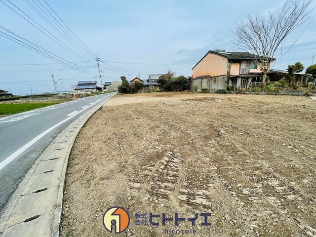 八女市緒玉　売地の外観