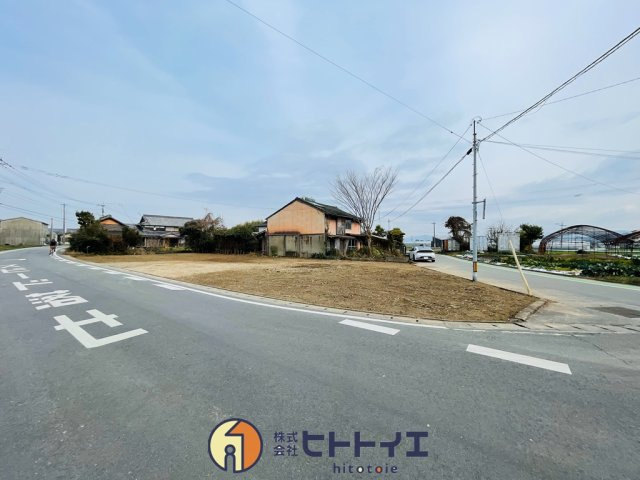 八女市緒玉　売地の外観