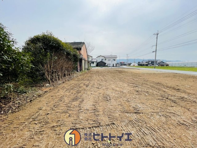 八女市緒玉　売地の外観