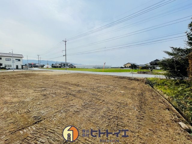 八女市緒玉　売地の外観