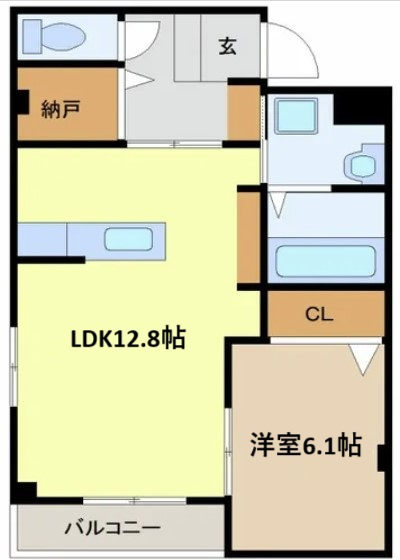 ランコントルの間取り