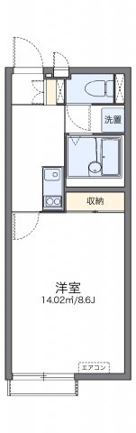 【間取り】 | レオネクストフォーレパレス | 代表的な間取のため実際の間取とは異なる場合があります