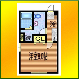 【間取り】 | DARES田無 | こちらの反転タイプとなります。