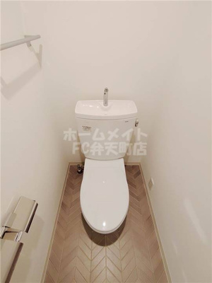 【トイレ】 | ポートヴィラ弁天 | シンプルで使いやすいトイレです